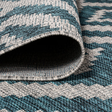 Sintra Diamond Tribal Indoor/outdoor Area Rug